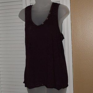 OP Purple lacey tank top